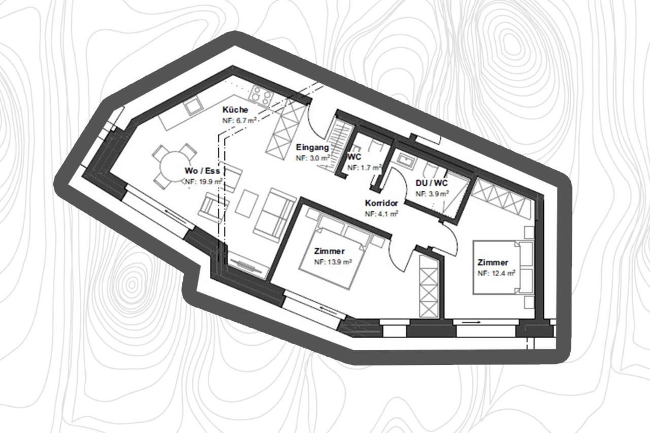 Chalet Coral Und Zermatter Stadel Luaran gambar