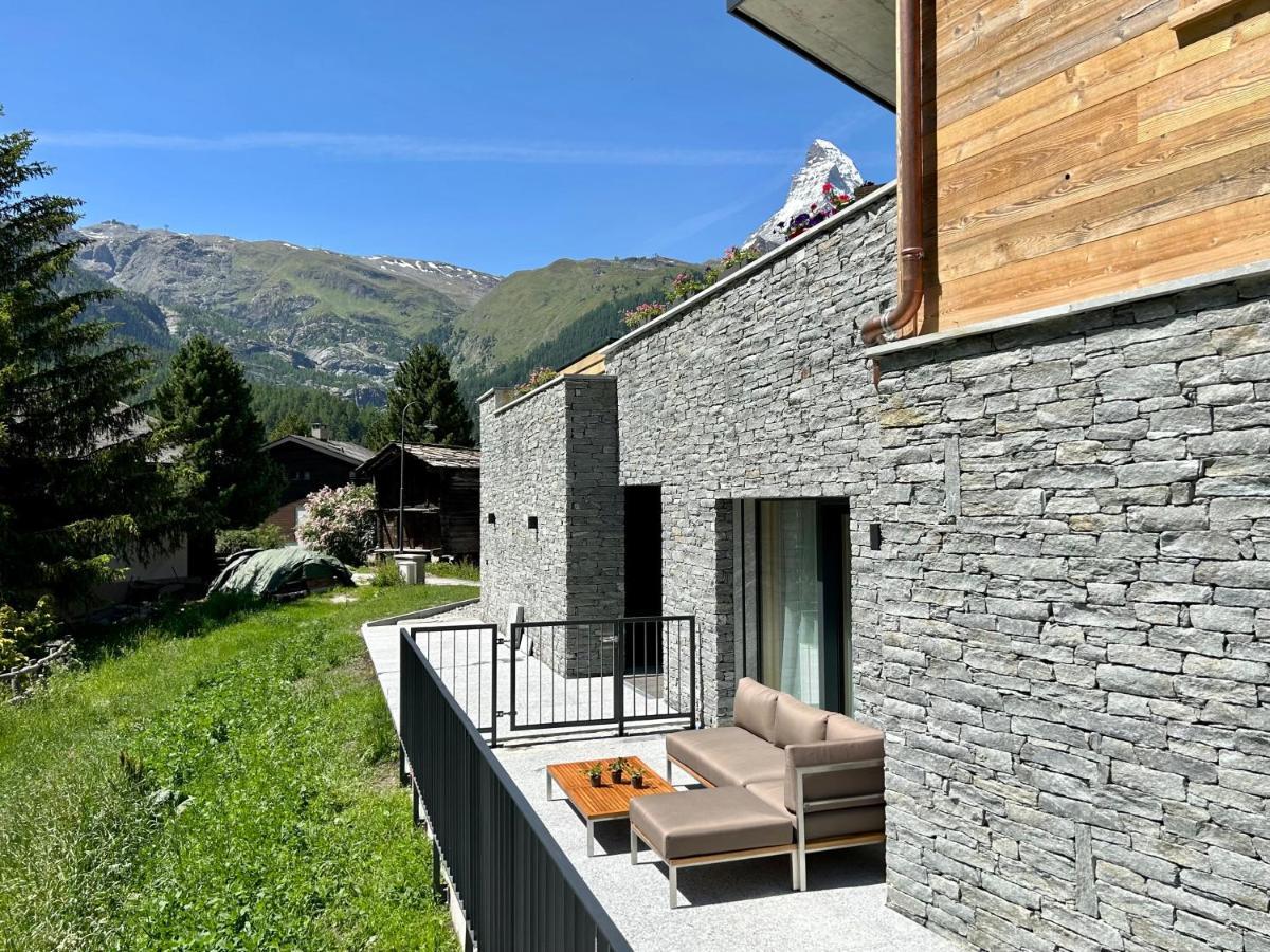 Chalet Coral Und Zermatter Stadel Luaran gambar