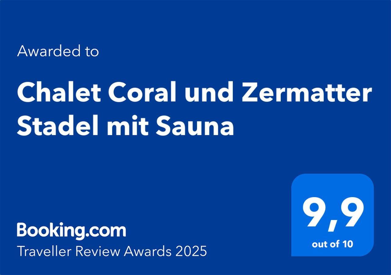 Chalet Coral Und Zermatter Stadel Luaran gambar